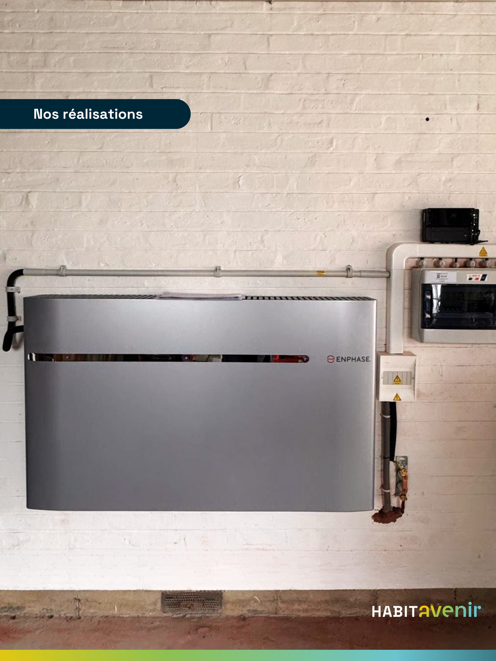 batterie solaire installé par habitavenir