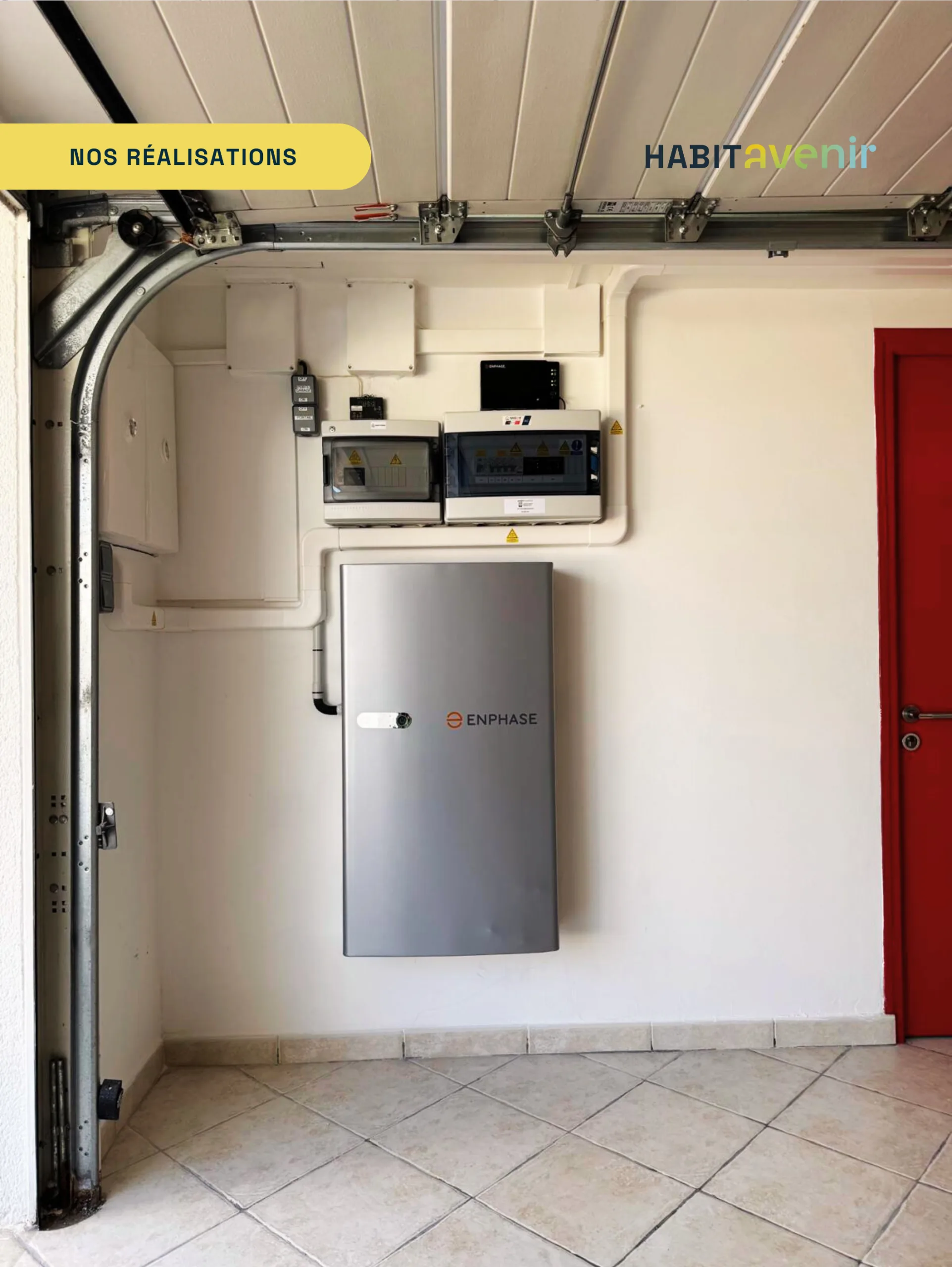batterie solaire installé par habit'avenir