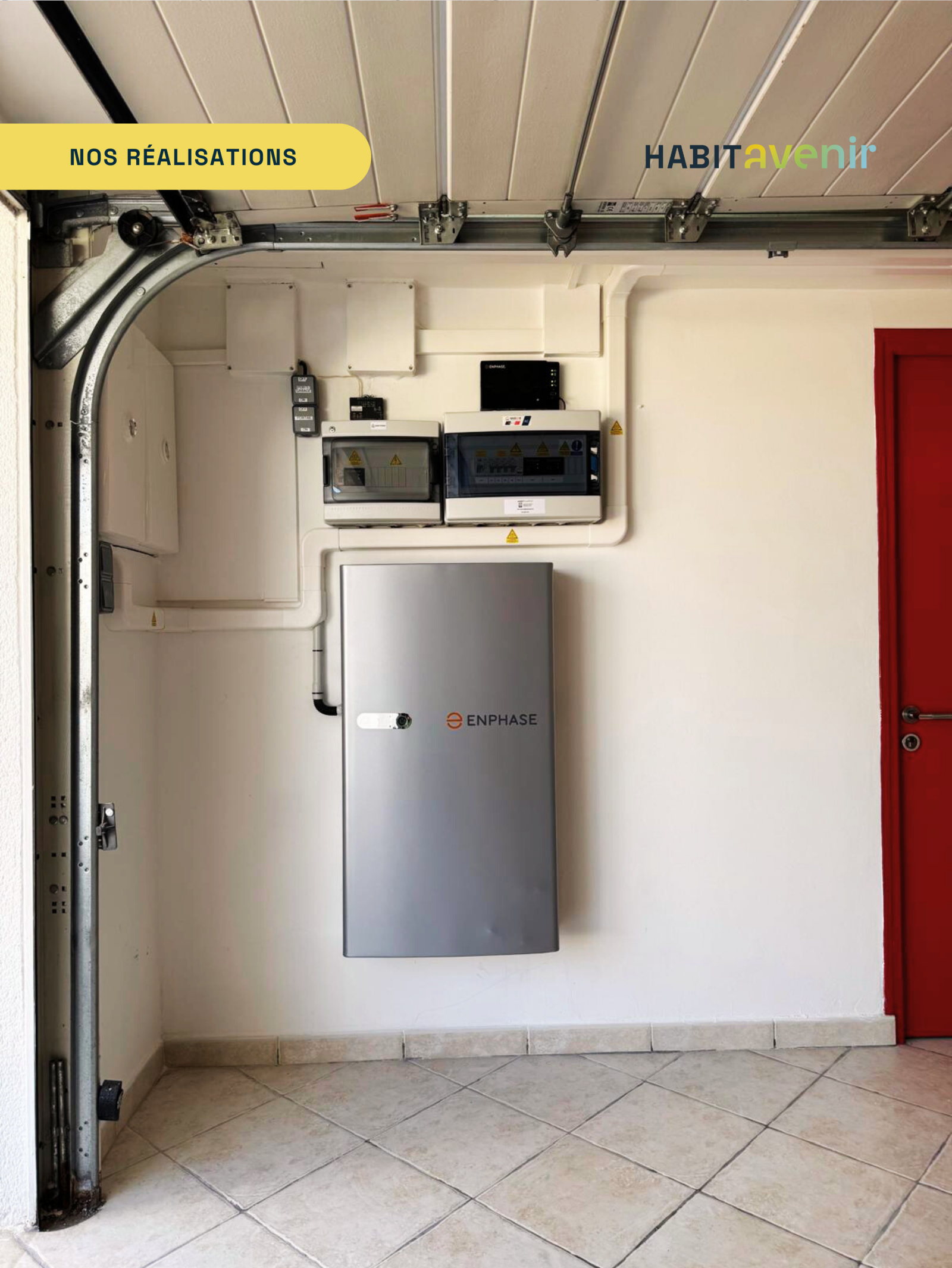 batterie solaire installé par habit'avenir