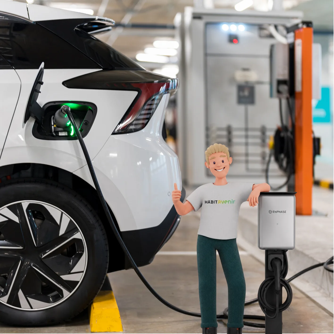Bornes, recharge à domicile, solaire :